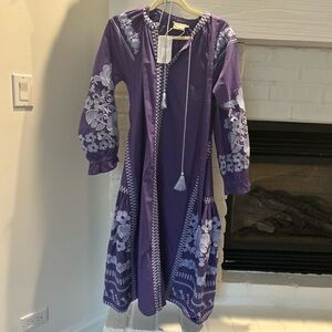 Julia amory purple XS dress NWT